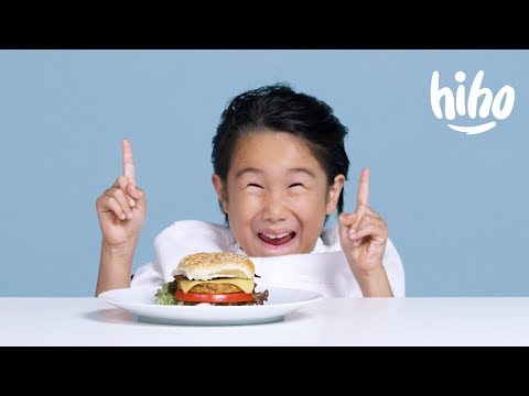 Kids Try Vegan Food | Kids Try | HiHo Kids