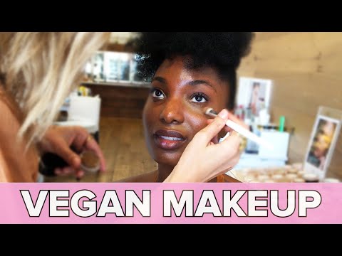 Women Try Vegan Makeup